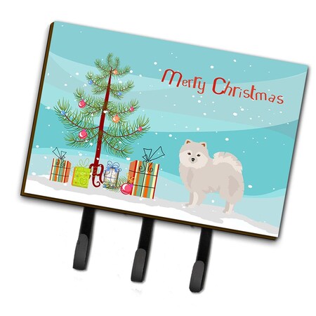 Carolines Treasures Japanese Spitz Christmas Tree Leash or Key Holder CK3463TH68